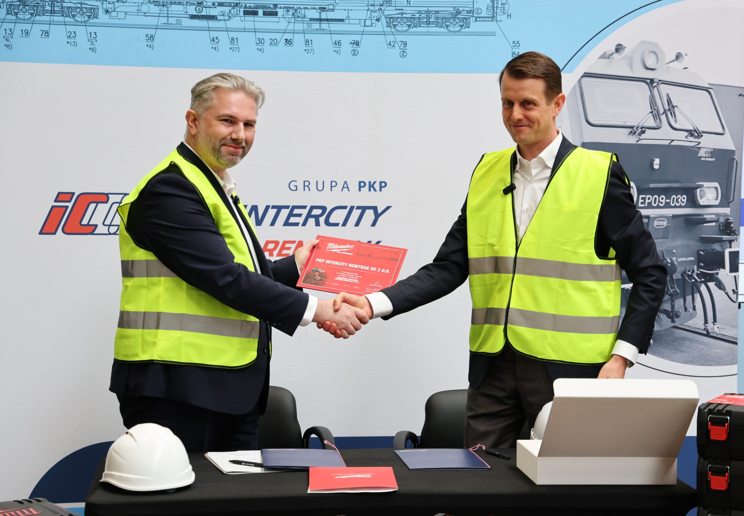 Spółka PKP Intercity Remtrak nawiązała współpracę z Milwaukee